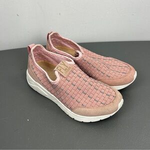 Fly London Pull-on Woven Platfrom Sneaker Shoes